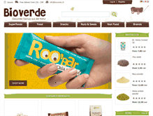 Tablet Screenshot of bioverde.ch